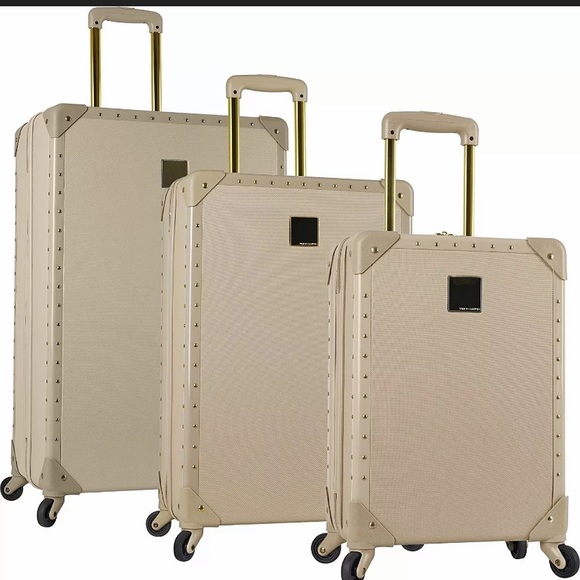 Vince Camuto Jania Latte 3pc Luggage Spinner Set